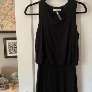 BLACK BODY CON DRESS